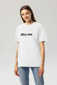 White Nice Tee T-Shirt