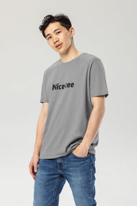 Heather Grey Nice Tee T-Shirt