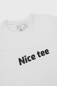 White Nice Tee T-Shirt