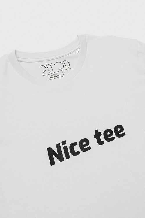 White Nice Tee T-Shirt