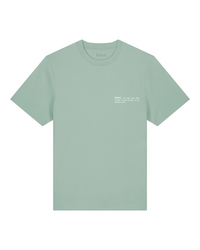 Mens Organic Relaxed-Fit T-shirt in Aloe Green