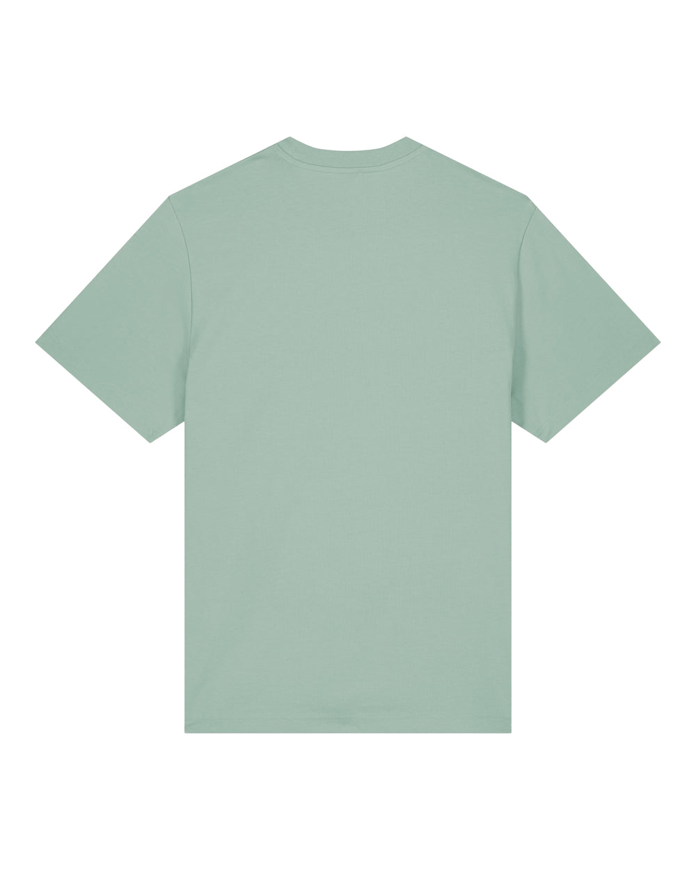 Mens Organic Relaxed-Fit T-shirt in Aloe Green