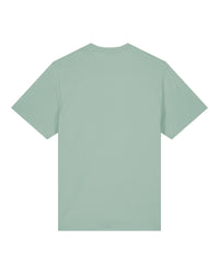 Mens Organic Relaxed-Fit T-shirt in Aloe Green