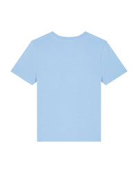 Womens Organic Fitted T-shirt in Sky Blue