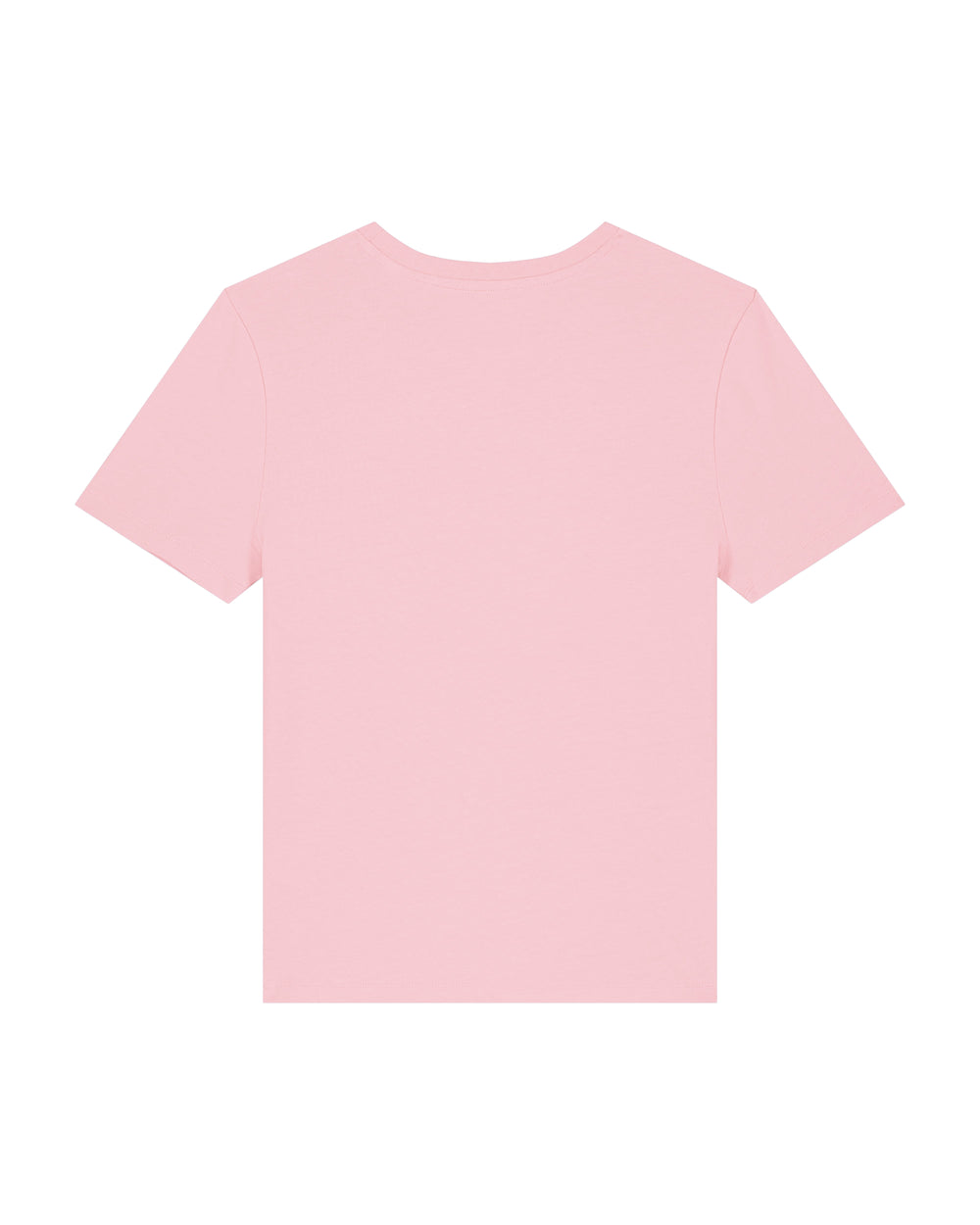 Womens Organic Fitted T-shirt in Cherry Blossom Pink