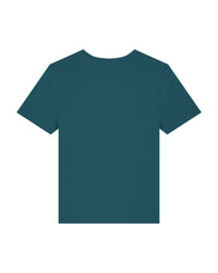 Womens Organic Fitted T-shirt in Ocean Blue