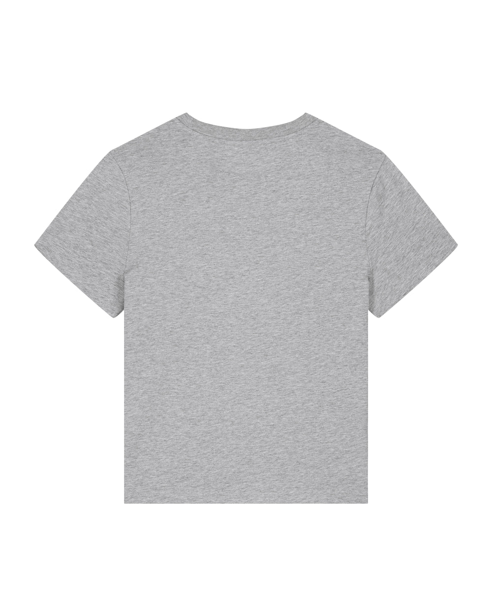 Womens Classic-fit Organic T-shirt in Rock Grey Marl