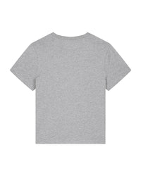 Womens Classic-fit Organic T-shirt in Rock Grey Marl