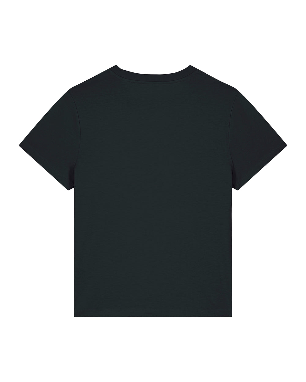 Womens Classic-fit Organic T-shirt in Jet Black