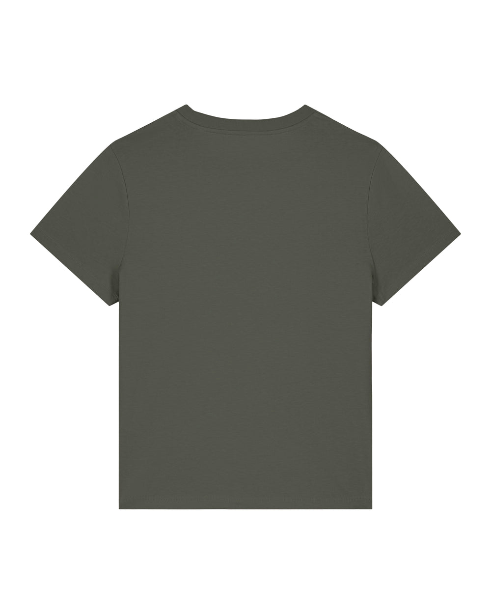 Womens Classic-fit Organic T-shirt in Pine Green Khaki