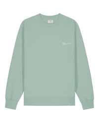 Mens Organic Midweight Sweatshirt in Aloe Green