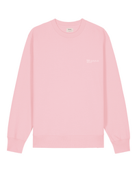 Womens Organic Midweight Sweatshirt in Cherry Blossom Pink