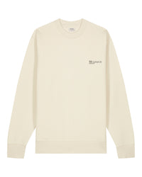 Womens Organic Midweight Sweatshirt in Natural Cotton