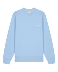 Mens Organic Midweight Sweatshirt in Sky Blue