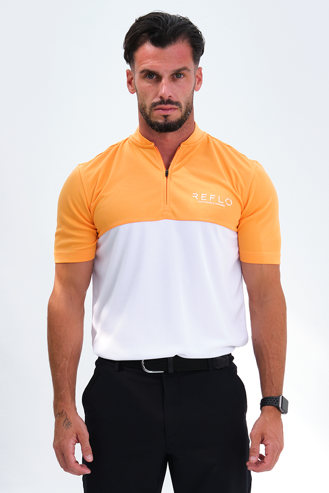 Tobol Polo Orange/White