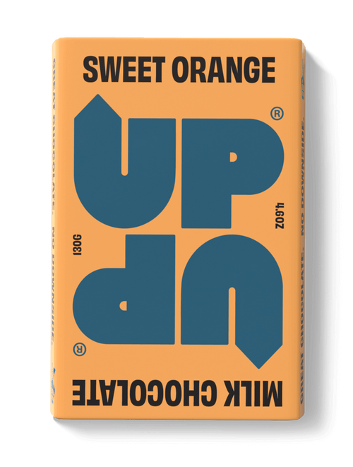 UP-UP Milk Sweet Orange 130G