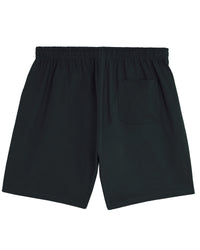 Organic Lightweight Sweatshorts in Jet Black