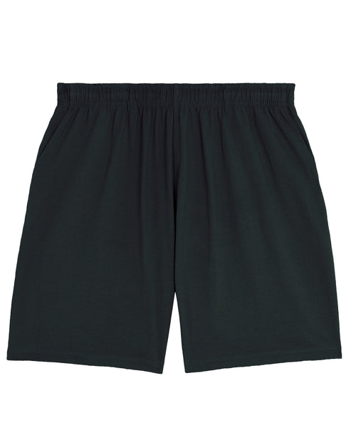 Organic Lightweight Sweatshorts in Jet Black