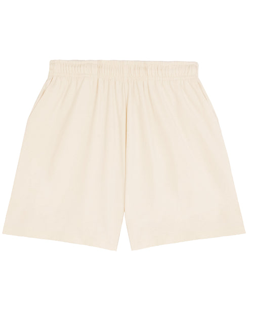 Organic Lightweight Sweatshorts in Natural Cotton