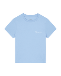 Womens Classic-fit Organic T-shirt in Sky Blue