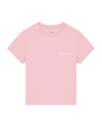 Womens Classic-fit Organic T-shirt in Cherry Blossom Pink