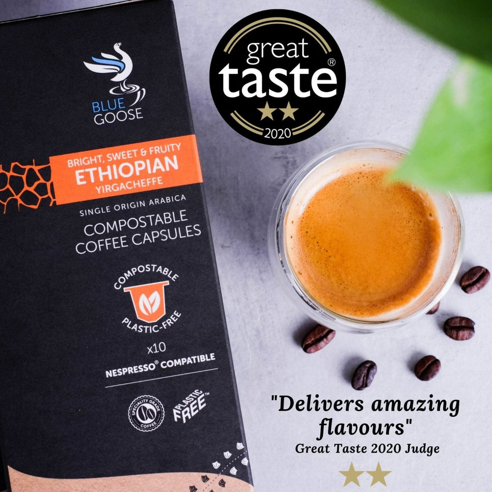 Best Buy Ethiopian Compostable Coffee Pods