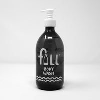 Fig Leaf Body Wash 500ml - Glass Bottle with pump