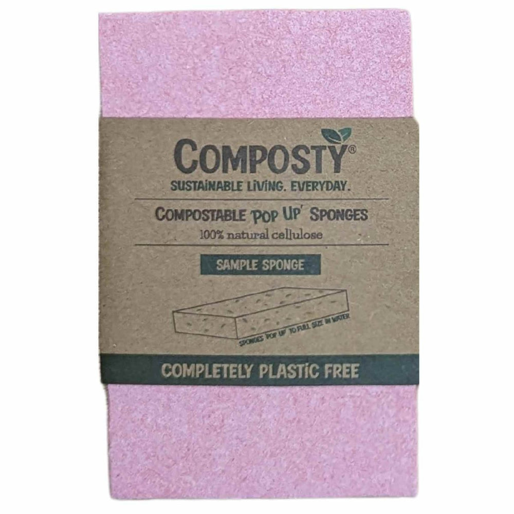 Composty® | Magic 'Pop-Up' Eco Sponges | Single Sponge