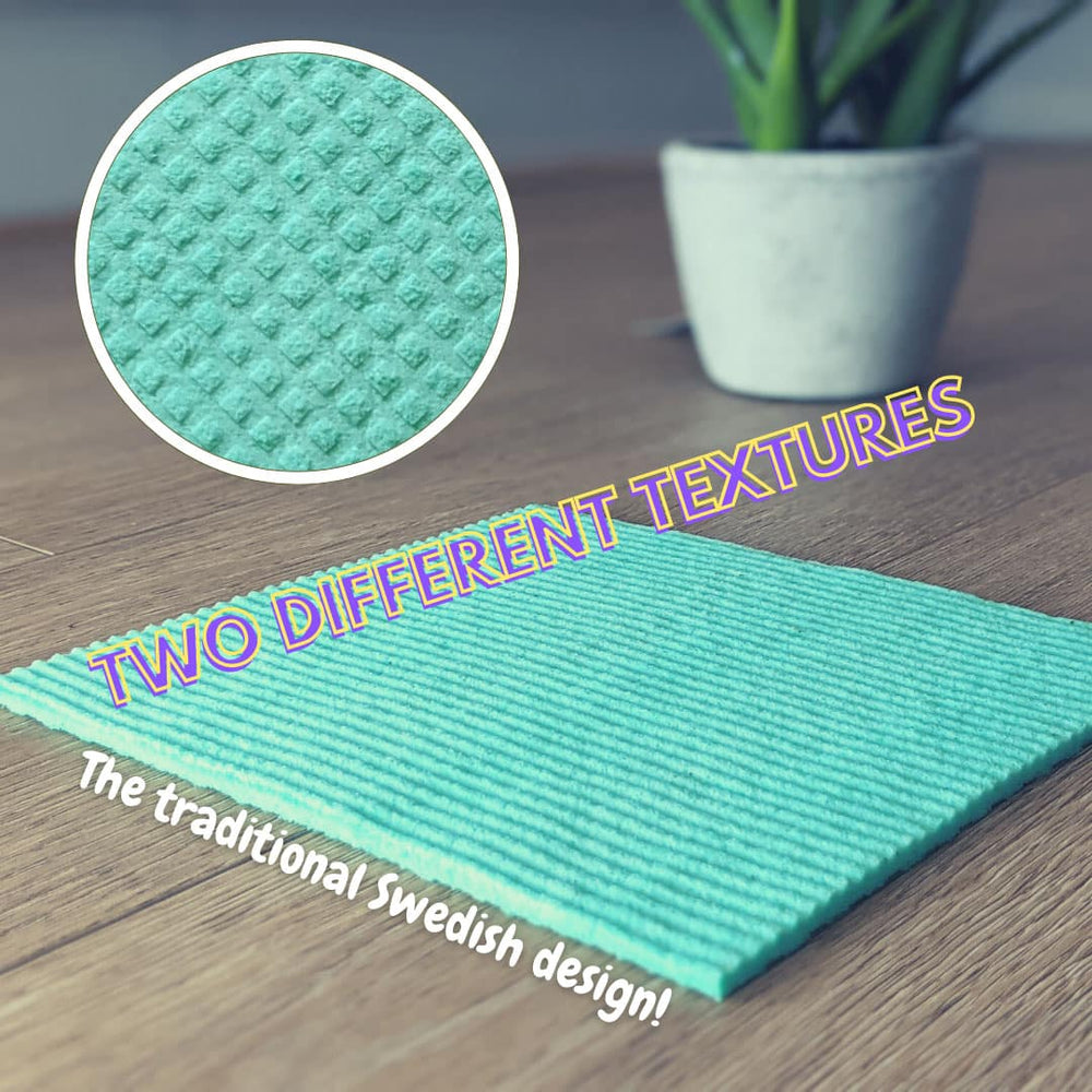 Composty® | Super Absorbent Eco 'Swedish Dishcloths' | 6 Pack Assorted Colours