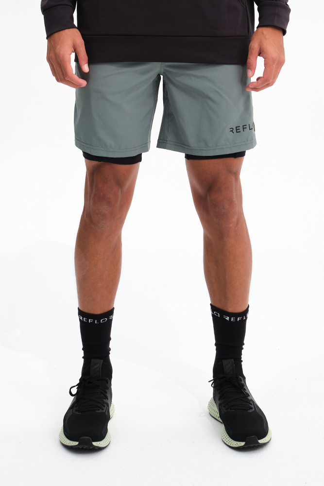 Desna 2-in-1 Shorts Dark Forest