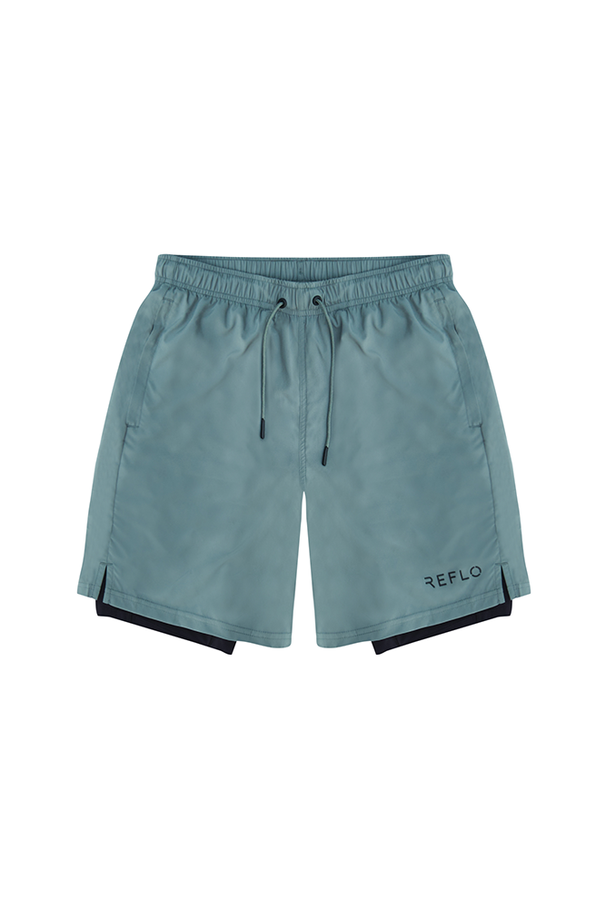 Desna 2-in-1 Shorts Dark Forest