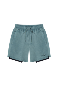 Desna 2-in-1 Shorts Dark Forest