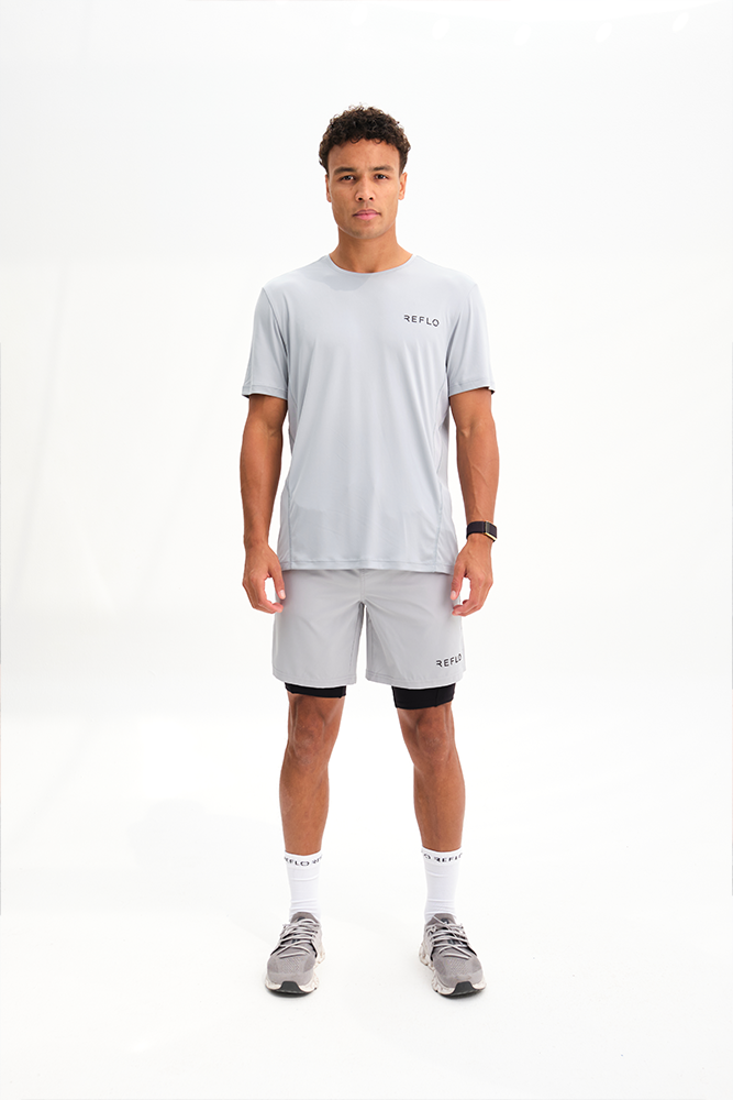 Desna 2-in-1 Shorts Grey