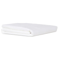 Fitted Sheet in White (Eucalyptus Silk)