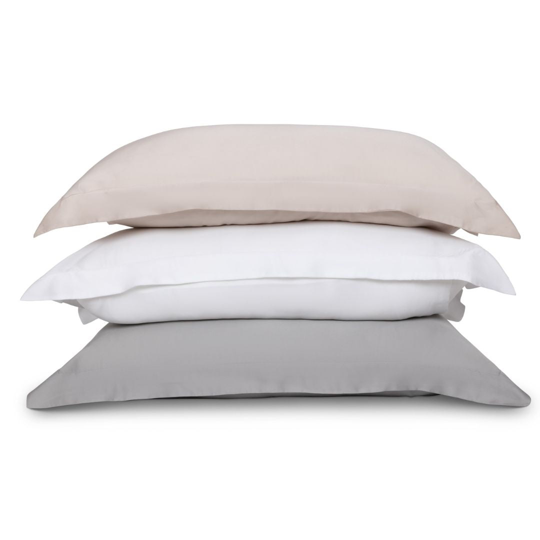 Eucalyptus Silk Pillowcase Pair in White (Best Seller)