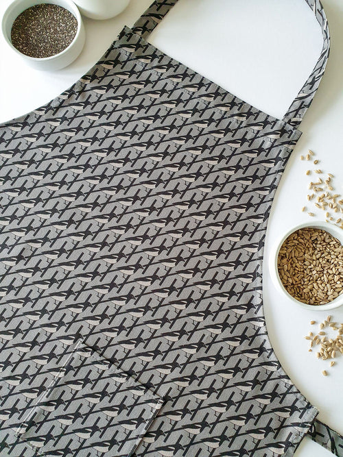 Grey Magpie Apron