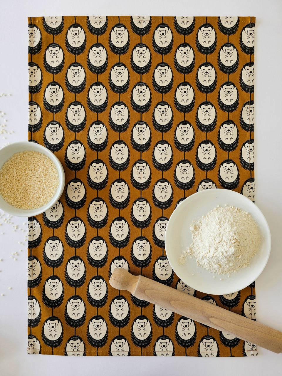 Hedgehog Tea Towel