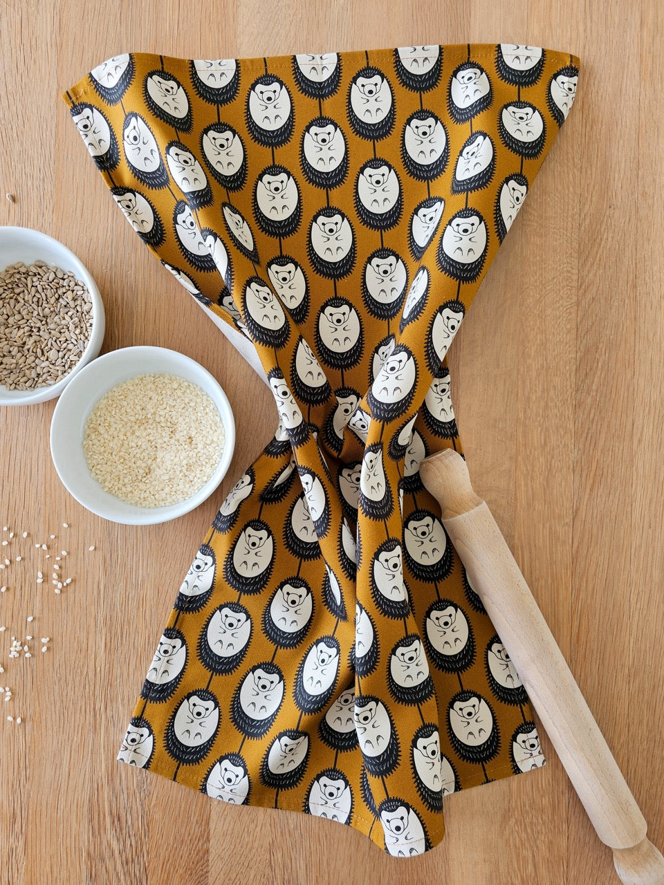 Hedgehog Tea Towel