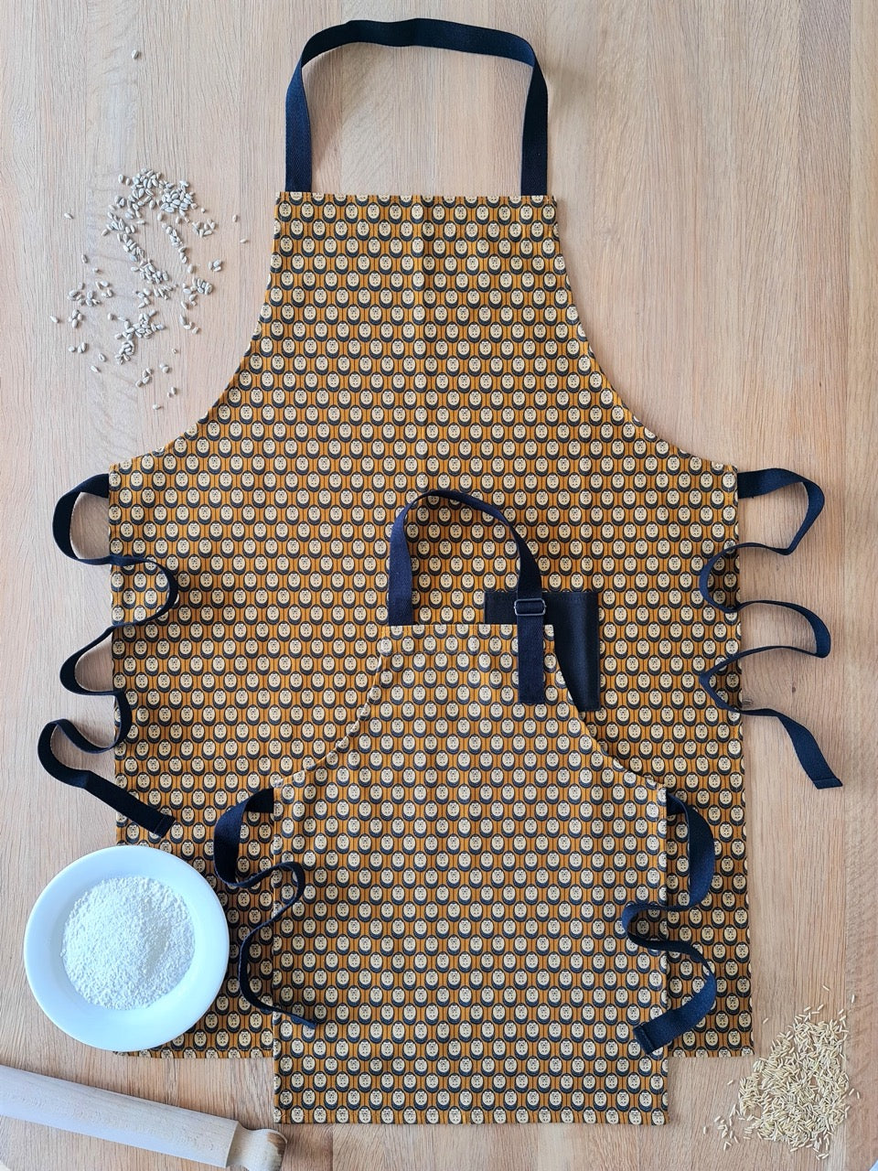 Children's Autumn Hedgehog Apron