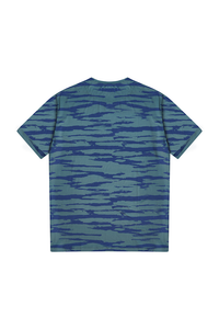 Moana Shirt Dark Forest/Medieval Blue