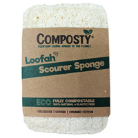 Composty® | All-in-One Loofah Scourer Eco Sponges