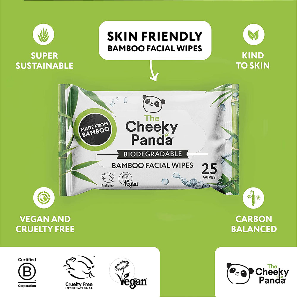 Bamboo Facial Wipes | 6 Pack