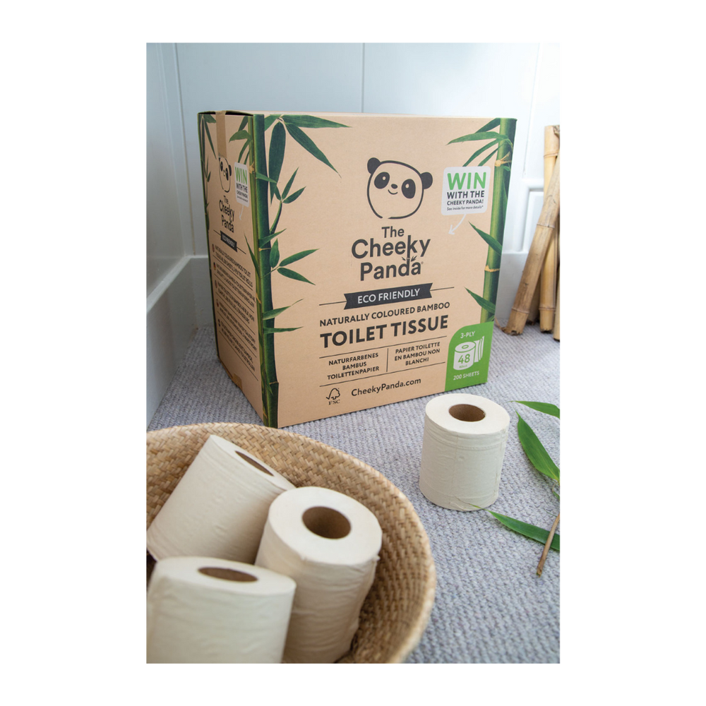 Bamboo Unbleached Toilet Paper 48