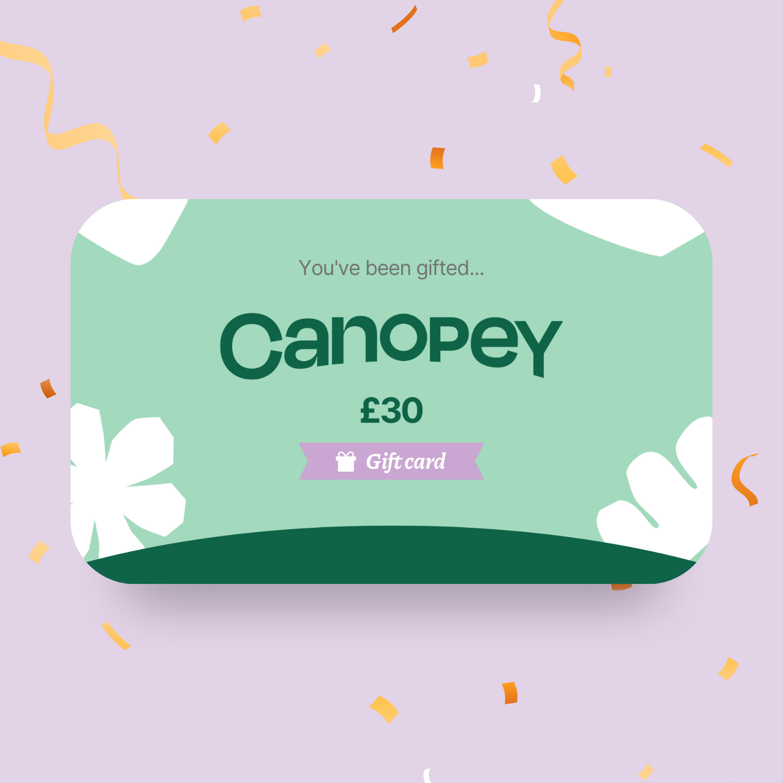 Canopey gift card for £30