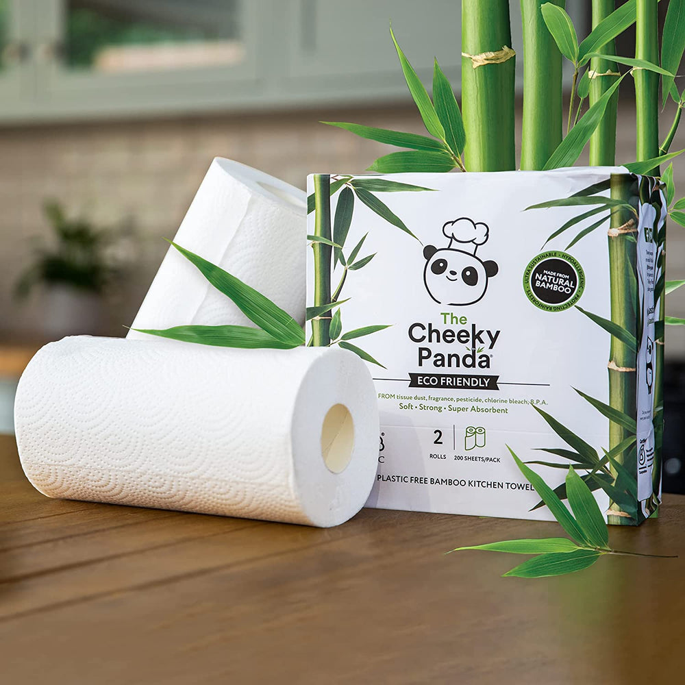 Bamboo Kitchen Roll Bulk Box | 10 Rolls