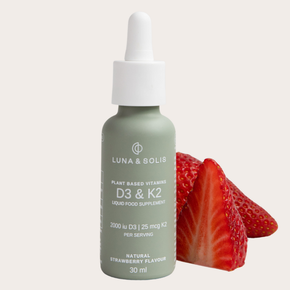 Plant Based Vitamin D3 & K2 Liquid Drops