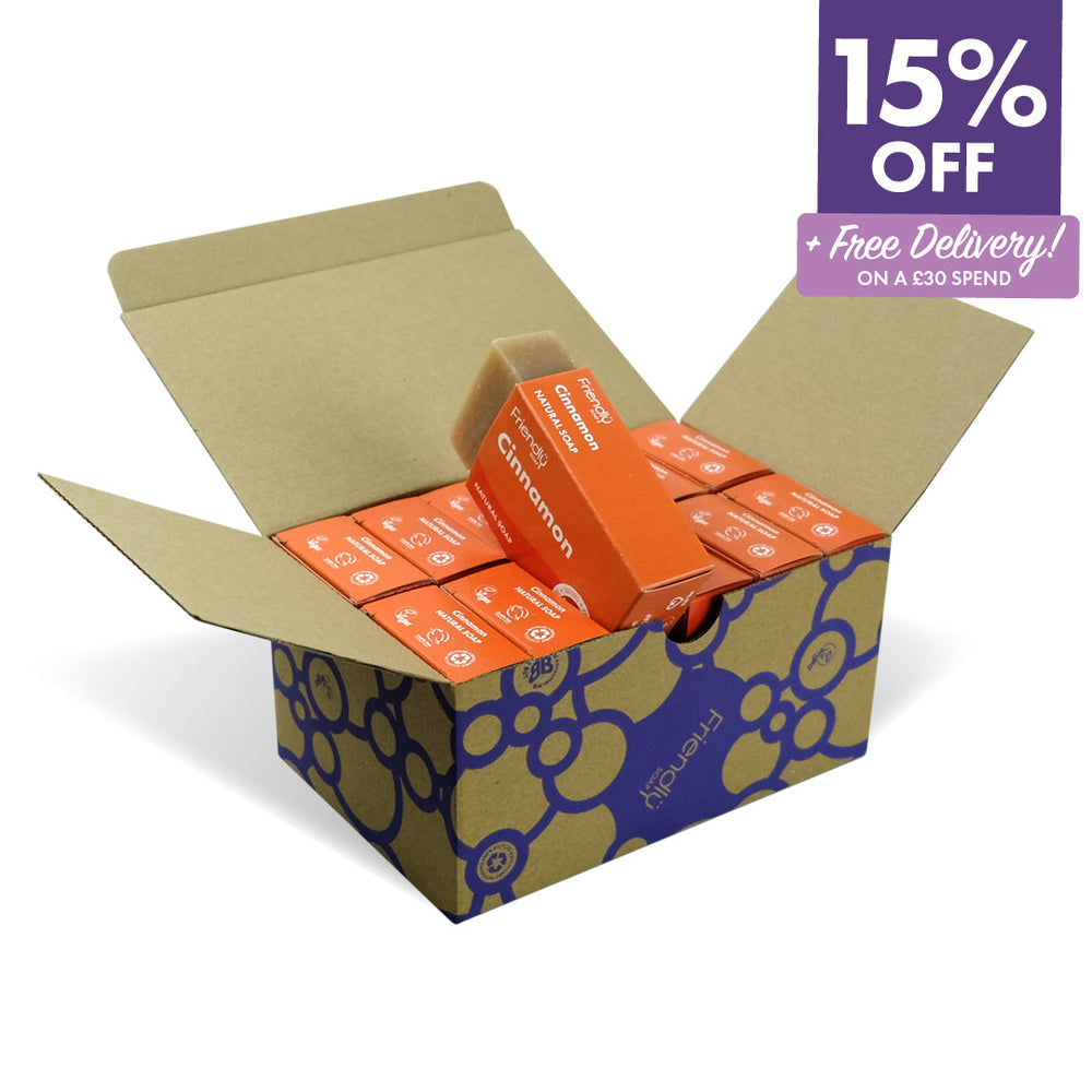 12 Pack - Natural Soap - Cinnamon