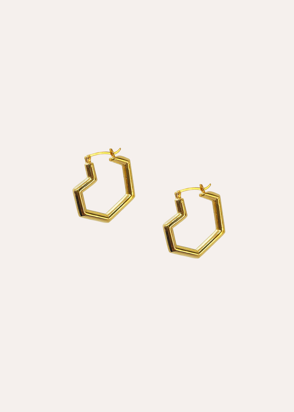 DARYL SMALL HOOPS - 18ct Gold Plated