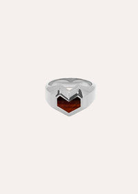 DARYL RING - Sterling Silver - Tiger Eye