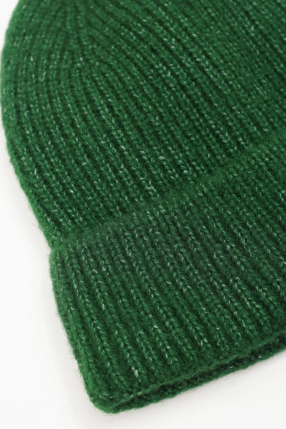 Origin Ribbed Beanie - Flecked Green